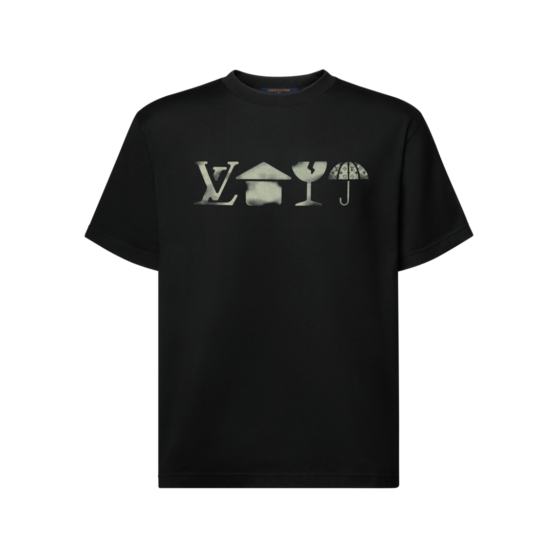 Printed Signature T-Shirt - Ready-to-Wear | LOUIS VUITTON